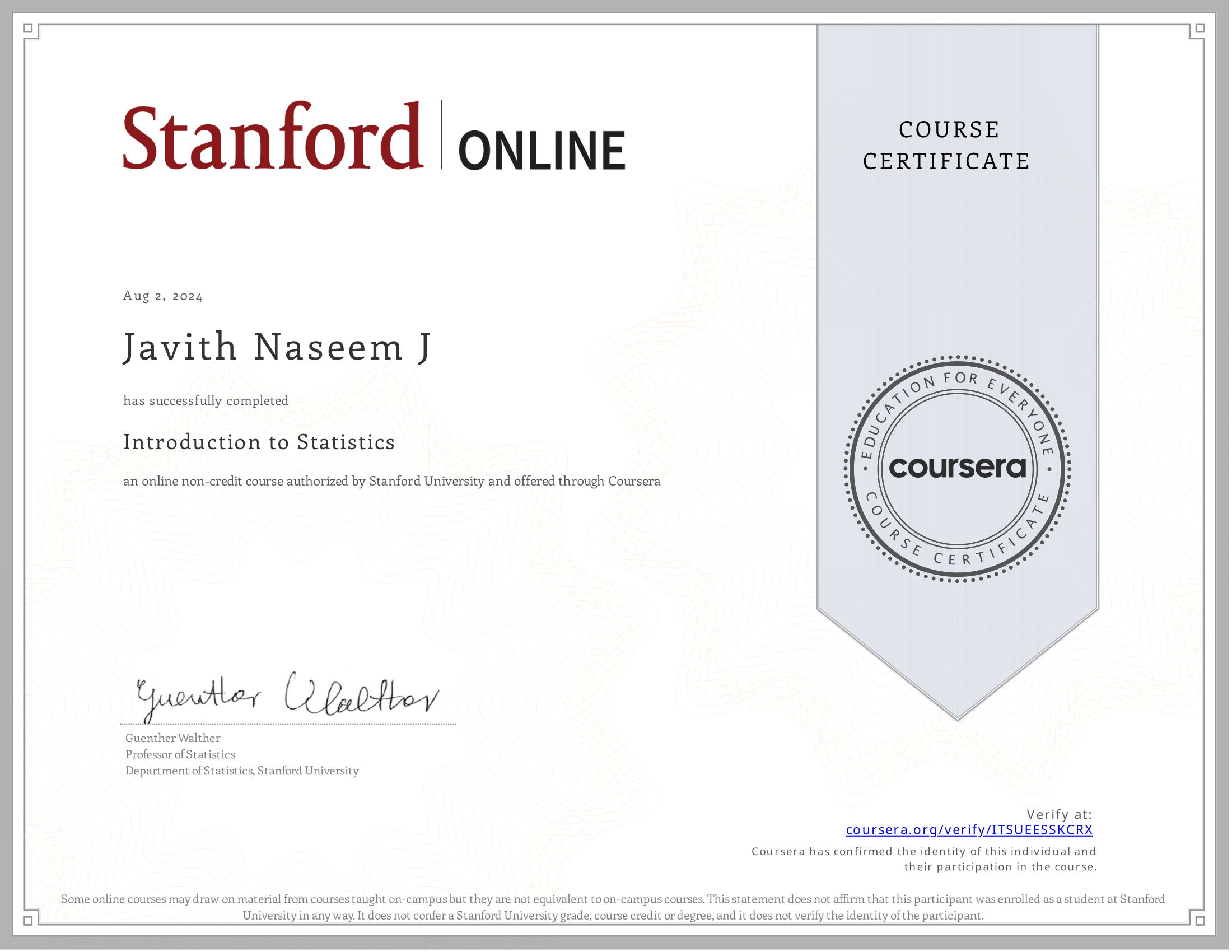 Certificate 5